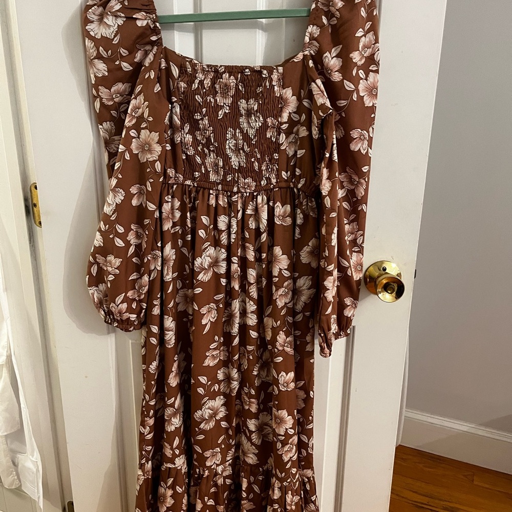 Elegant floral dress